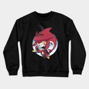 Inspirational Shark Prince Crewneck Sweatshirt